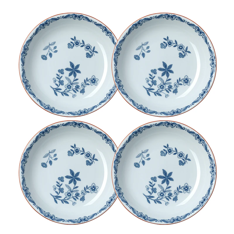 Ostindia Dyp Tallerken 22 cm, 4-pk