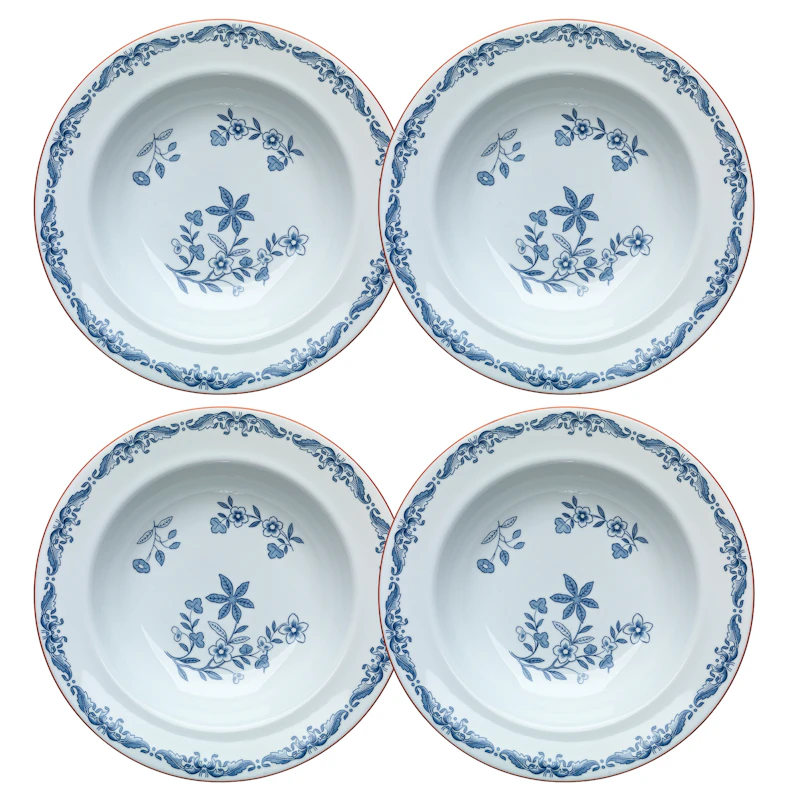 Ostindia Dyp Tallerken 24 cm, 4-pk