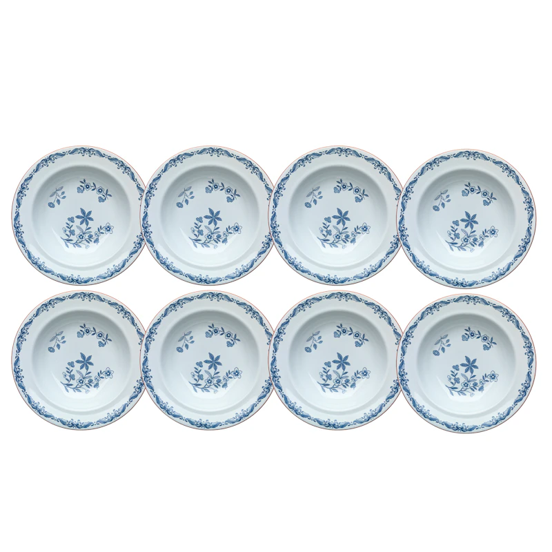 Ostindia Dyp Tallerken 24 cm, 8-pk