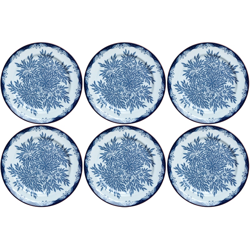 Ostindia Floris Middagstallerken 27 cm, 6-pk