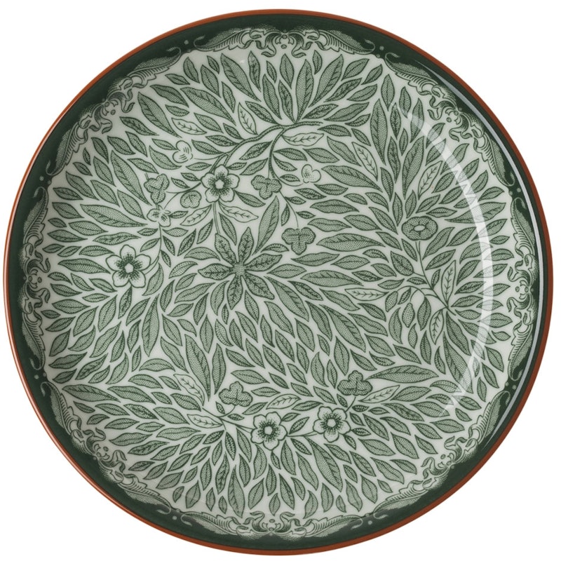 Ostindia Floris Tallerken 16 cm, Grønn