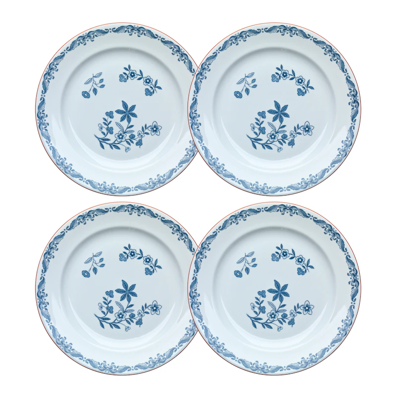 Ostindia Sidetallerken 18 cm, 4-pk