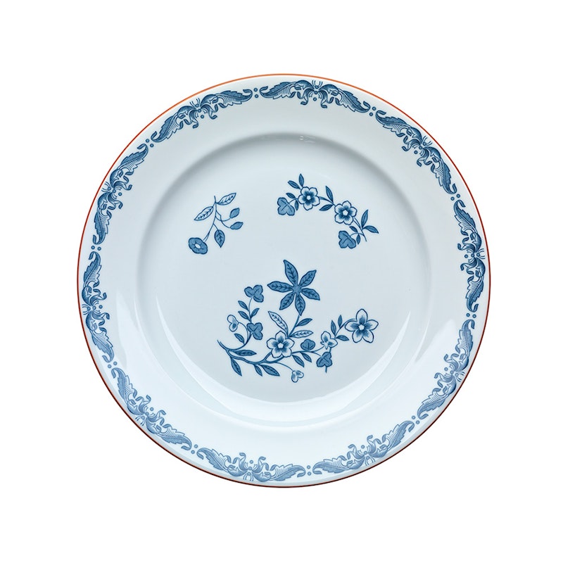 Ostindia Tallerken, 21 cm