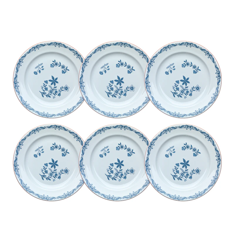 Ostindia Tallerken 21 cm, 6-pk