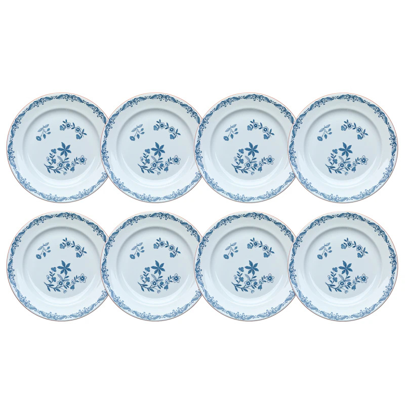 Ostindia Tallerken 21 cm, 8-pk
