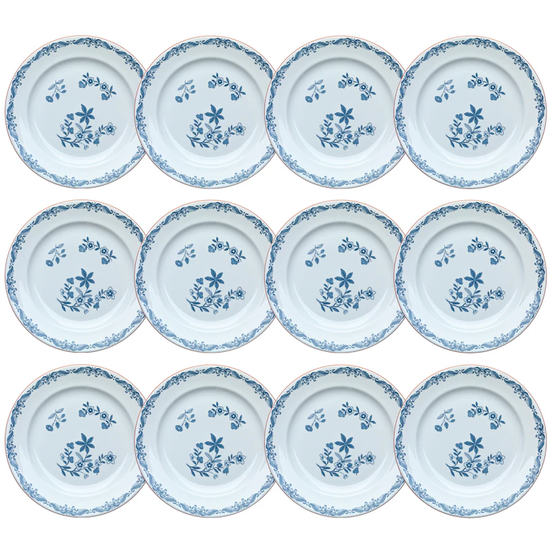 Ostindia Tallerken 27 cm, 12-pk