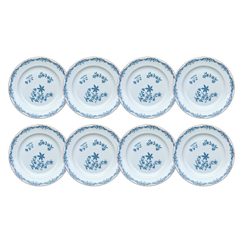 Ostindia Tallerken 27 cm, 8-pk