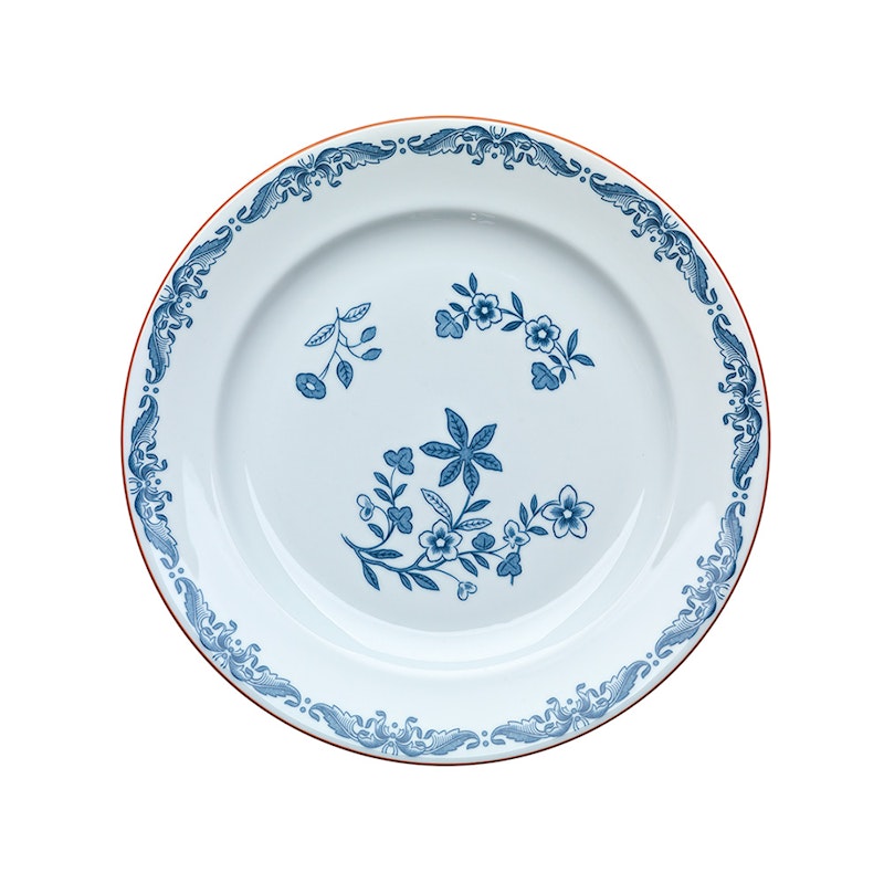 Ostindia Tallerken, 21 cm