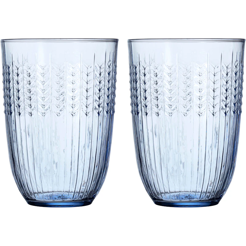 Swedish Grace Drikkeglass 37 cl 2-pk, Blå