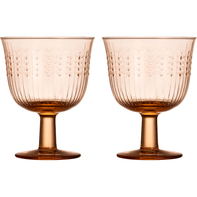 Swedish Grace Drikkeglass Med Fot 28 cl 2-pk, Jubilee