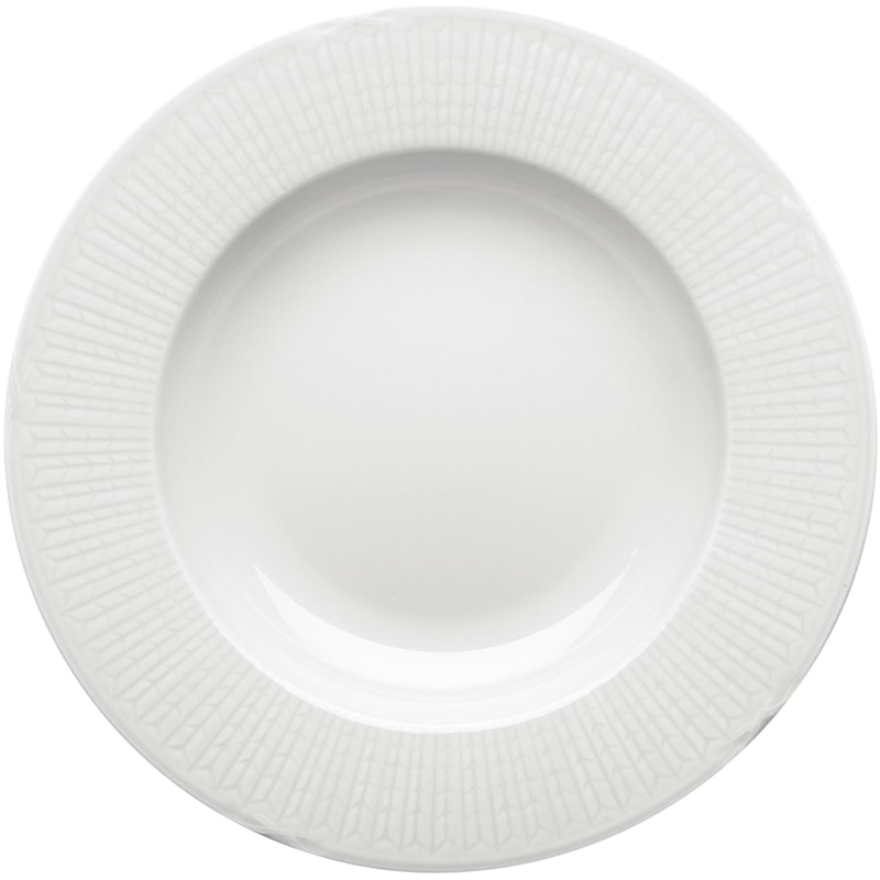 Swedish Grace Dyp Tallerken 25 cm, Snø