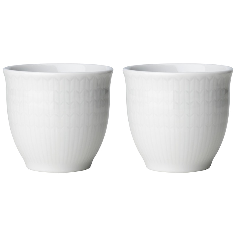 Swedish Grace Eggeglass 4 cl 2-pk, Snø