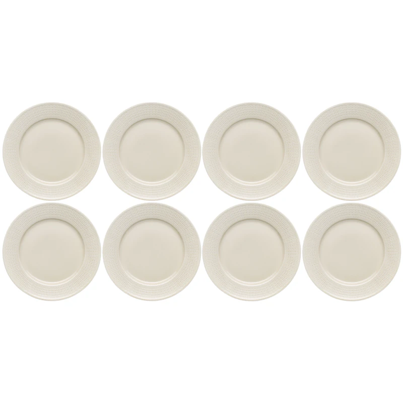 Swedish Grace Tallerken 27 cm 8-pk, Havre