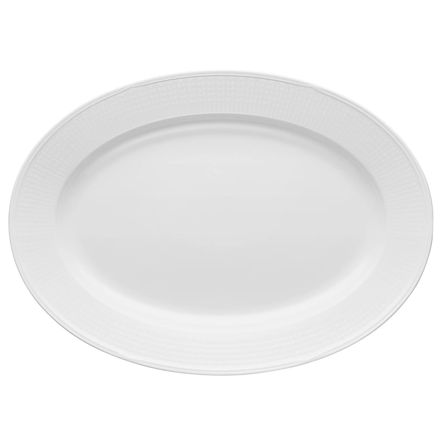 R&ouml;rstrand Swedish Grace Platter 40 Cm Snow -  Serveringsfat Porselen Snow (White) - 1055617