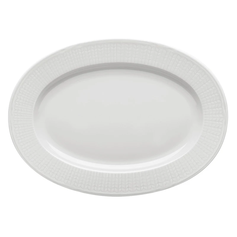 R&ouml;rstrand Swedish Grace Serveringsfat 32 Cm Snow -  Serveringsfat Porselen Snow (White) - 1011851