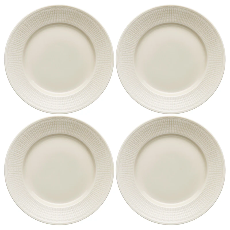Swedish Grace Tallerken 21 cm 4-pk, Havre