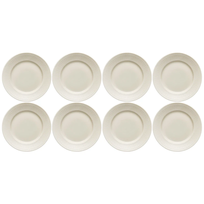 Swedish Grace Tallerken 21 cm 8-pk, Havre