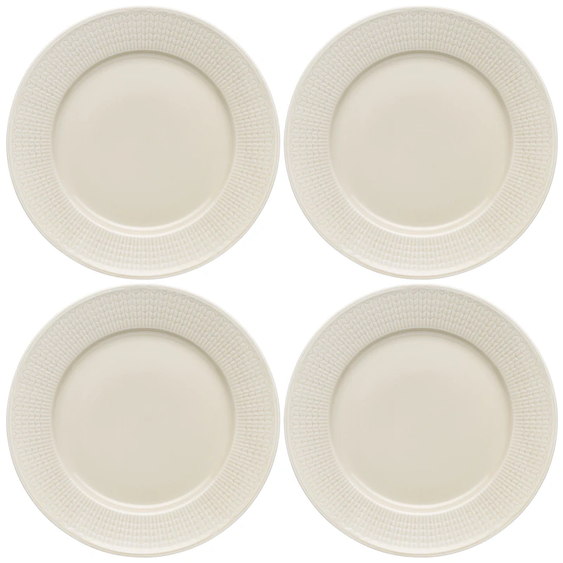 Swedish Grace Tallerkener 27 cm 4-pk, Havre