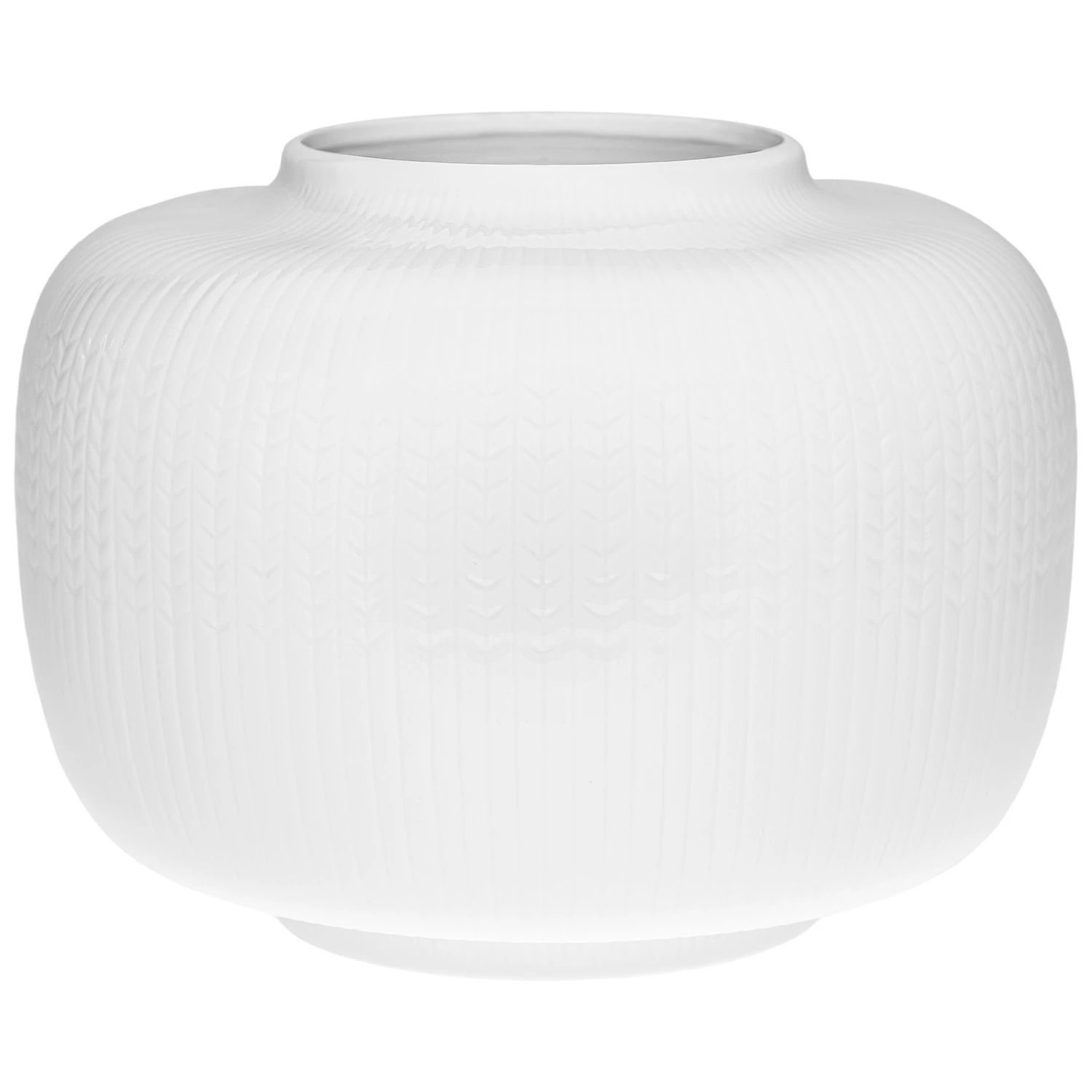 R&ouml;rstrand Swedish Grace Vase &Oslash;22 Cm Sn&oslash; -  Vaser Porselen Snow - 1076225