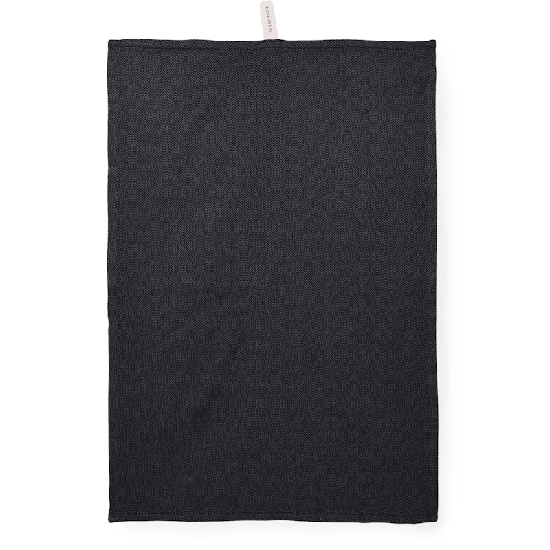 Garn Kjøkkenhåndkle 50x70 cm, Mørkegrå