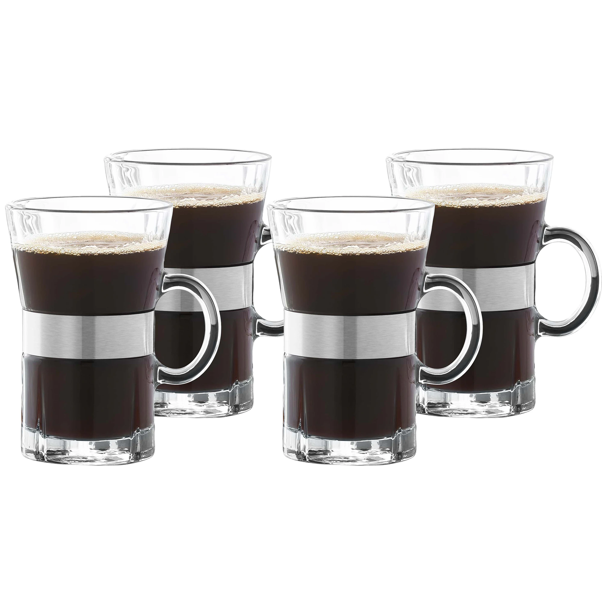 Rosendahl Copenhagen Grand Cru Hot Drink 4 St 24 Cl - Kaffekopper Glass Klar - 25352