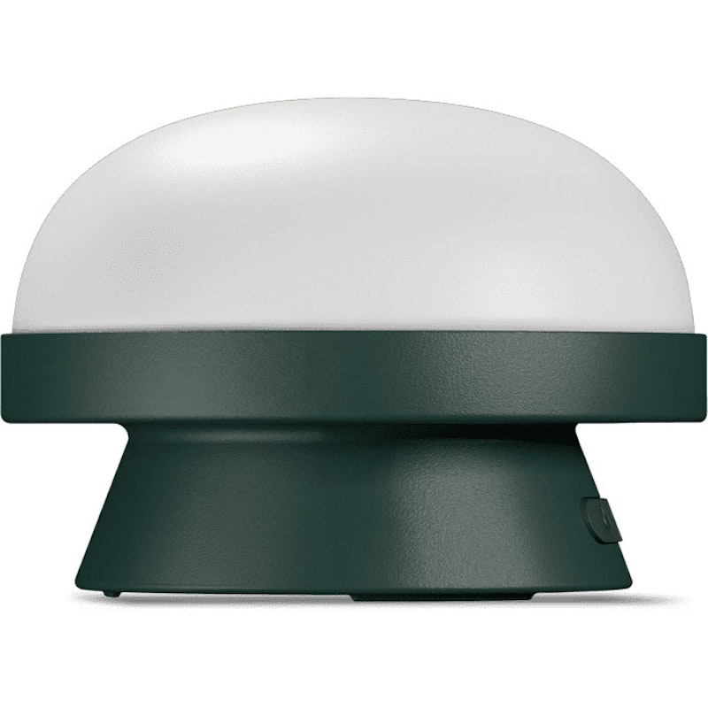 Soft Spot Solar Dots Bordlampe Solcelle Skogsgrønn, 14,5 cm