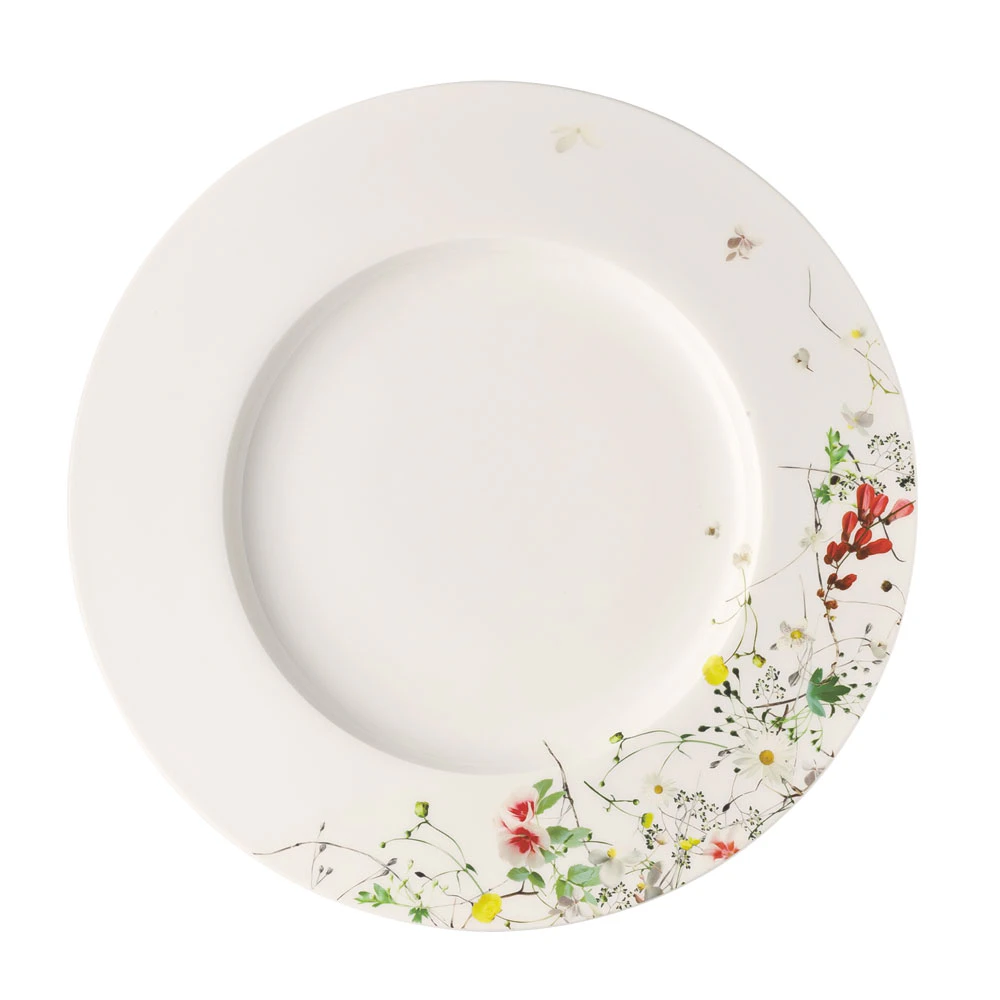 Rosenthal Brillance Fleurs Sauvages Mattallerken 28 Cm -  Tallerkener Benporselen Mix - 10530-405101-10028
