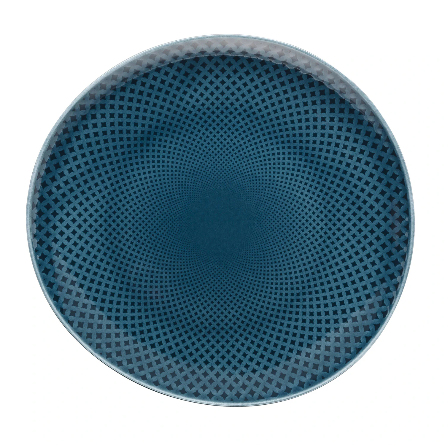 Rosenthal Junto Tallerken 22 Cm  -  Tallerkener Porselen Ocean Blue - 10540-405202-10862