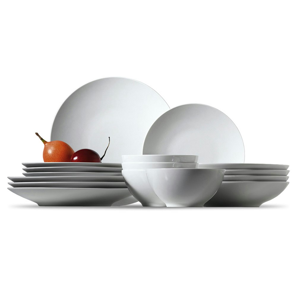 Rosenthal Loft Servise 16 Deler -  Serviser & Startsett Porselen Hvit - 11900-800001-18733
