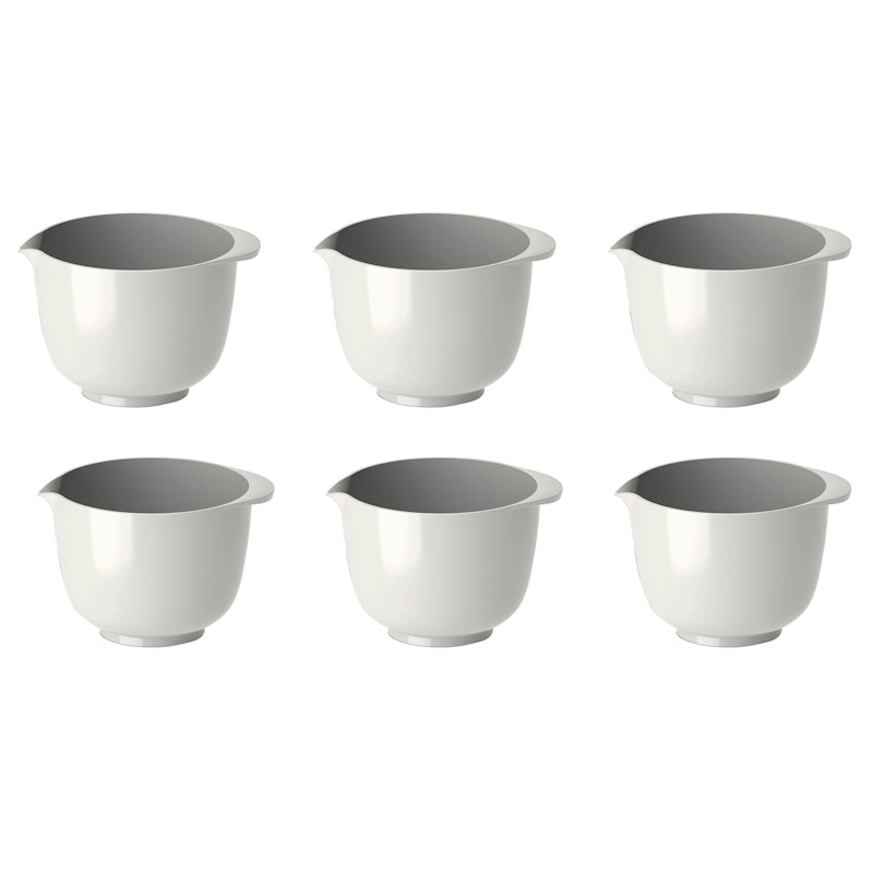Margrethe Miniskål 25 ml 6-pk, Hvit