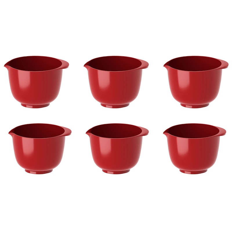Margrethe Miniskål 25 ml 6-pk, Rød