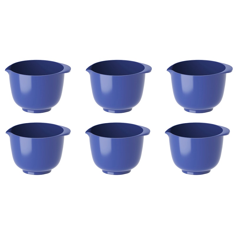 Margrethe Miniskål 25 ml 6-pk, Electric Blue
