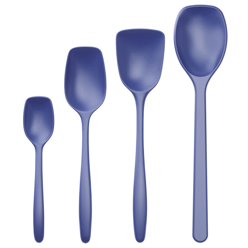 NEW Classic Pot Spoon Set 4-pack, Electric Blue