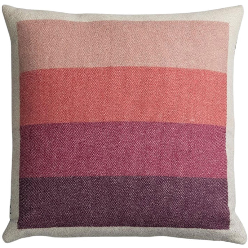 Åsmund Bold Pute 50x50 cm, Rosa / Grønn