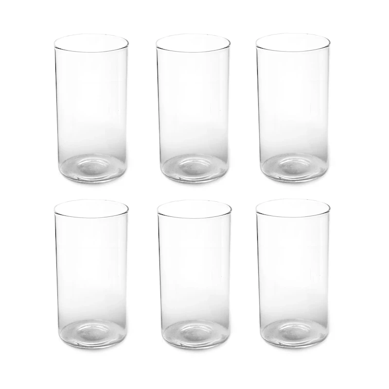 Large Glass 6-pack