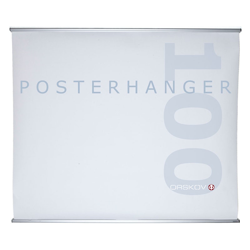 Posterlist 100cm, Aluminium