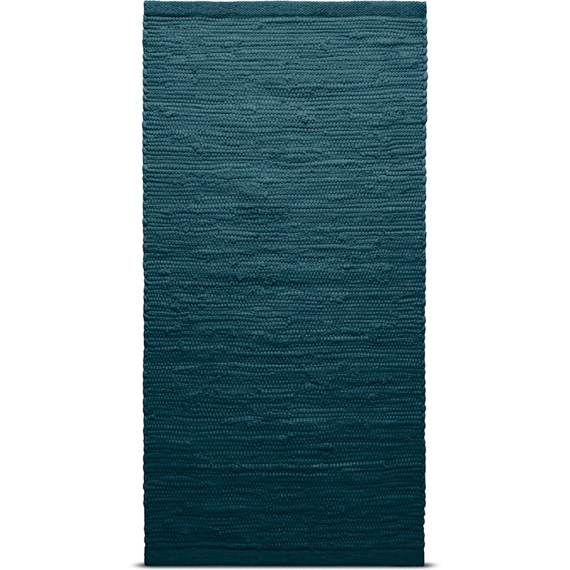 Cotton Teppe Petroleum, 60x90 cm