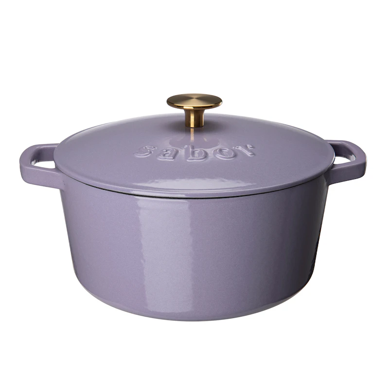 Classic Støpejernsgryte 4,4 L, Lavender