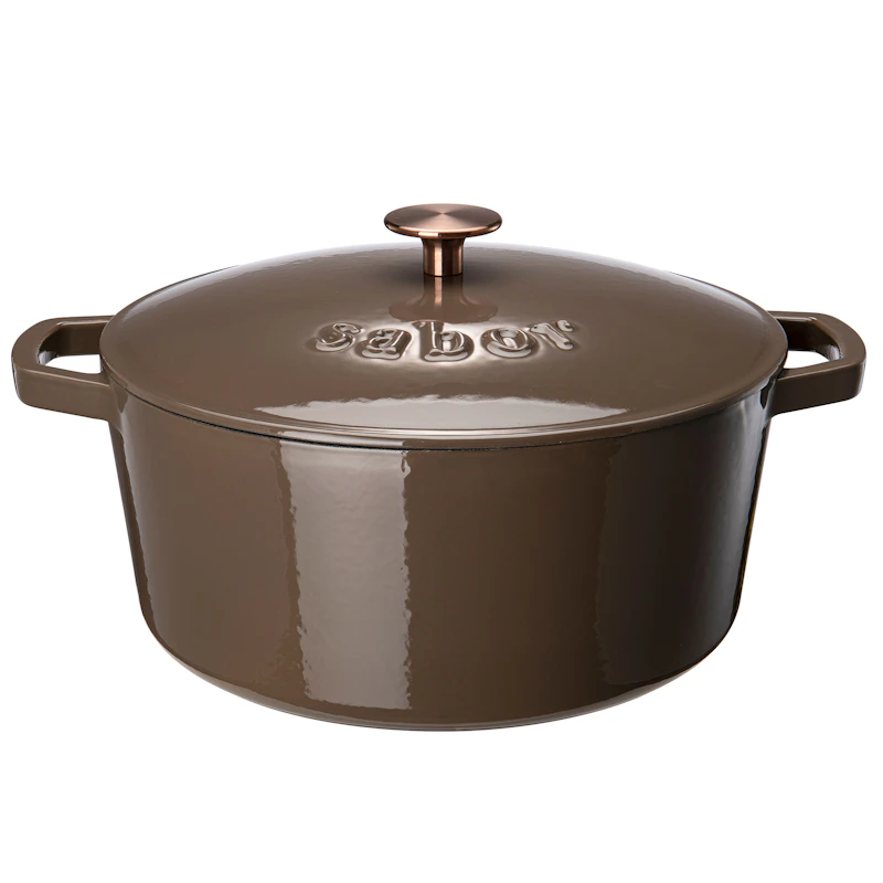 Classic Støpejernsgryte 6,7 L, Maghogany