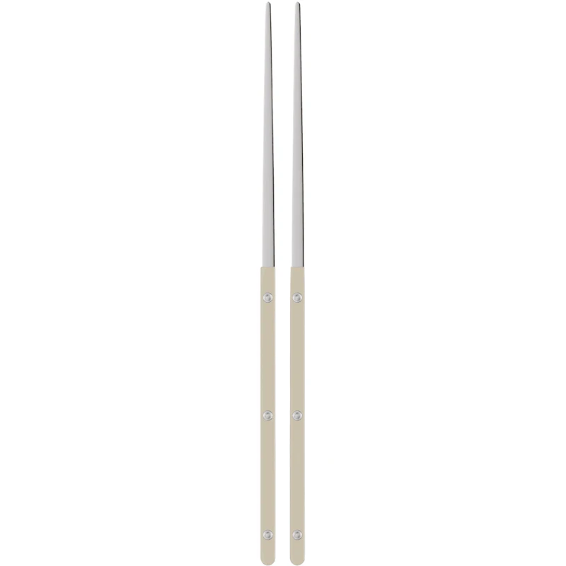 Bistrot Solid Spisepinner 2-pk, Light Khaki