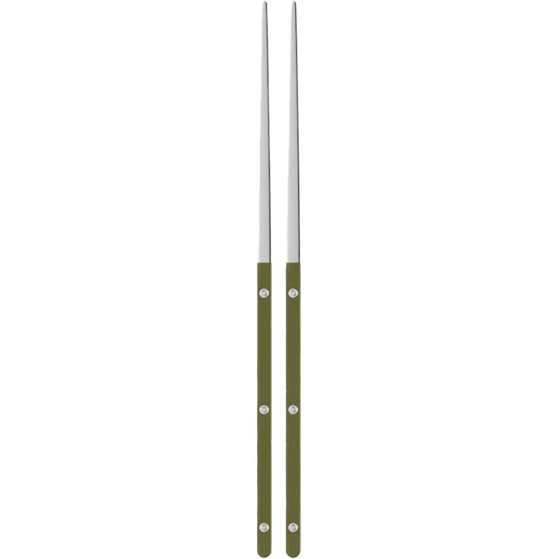 Bistrot Solid Spisepinner 2-pk, Fern Green