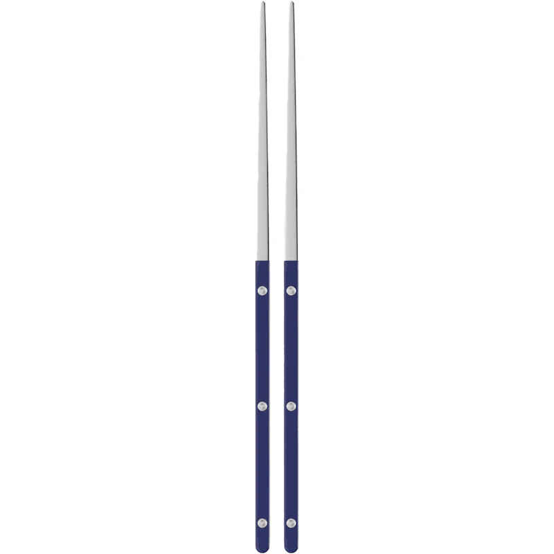 Bistrot Solid Spisepinner 2-pk, Marineblå