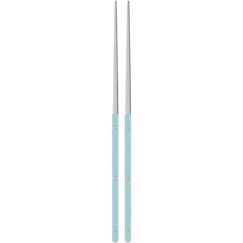 Bistrot Solid Spisepinner 2-pk, Pastellblå