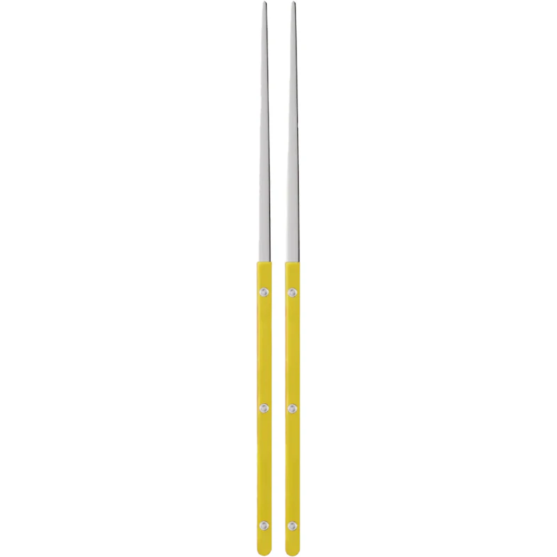 Bistrot Solid Spisepinner 2-pk, Gul
