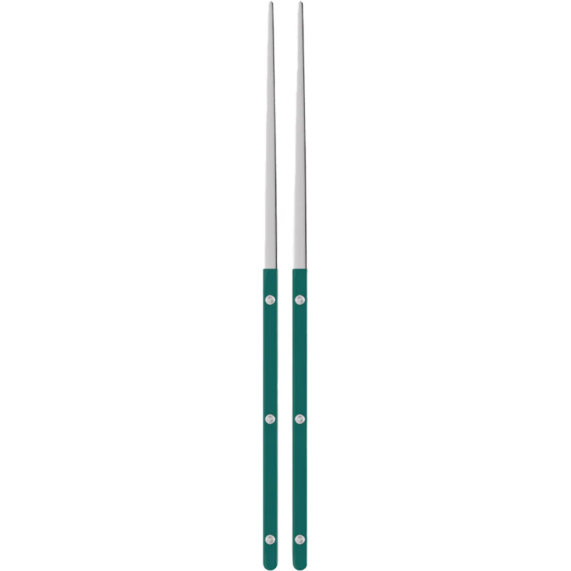 Bistrot Solid Spisepinner 2-pk, Grønn