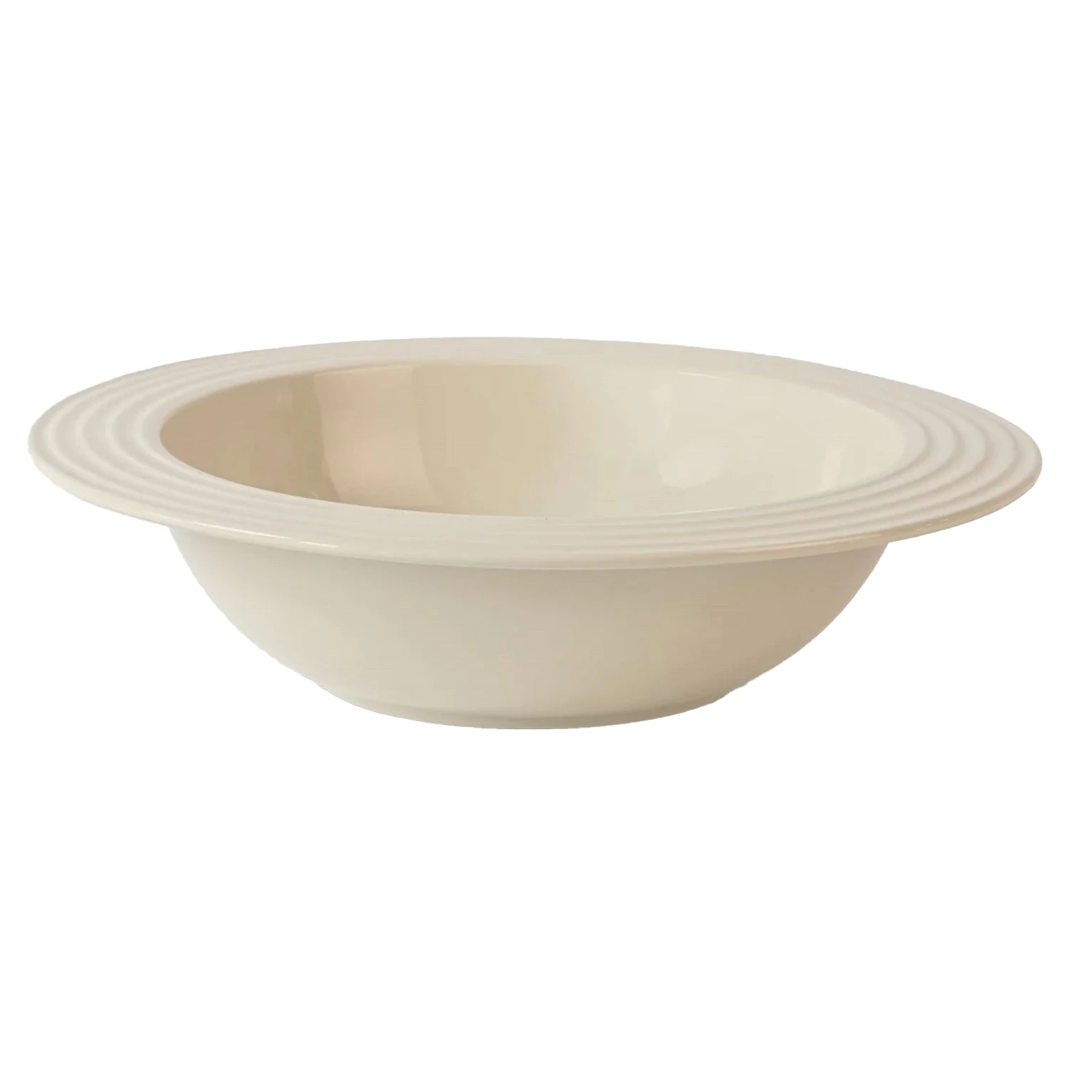 Sagaform Coffee & More Dyp Tallerken &Oslash;22 Cm  -  Dype tallerkener Stengods Beige - 5018639