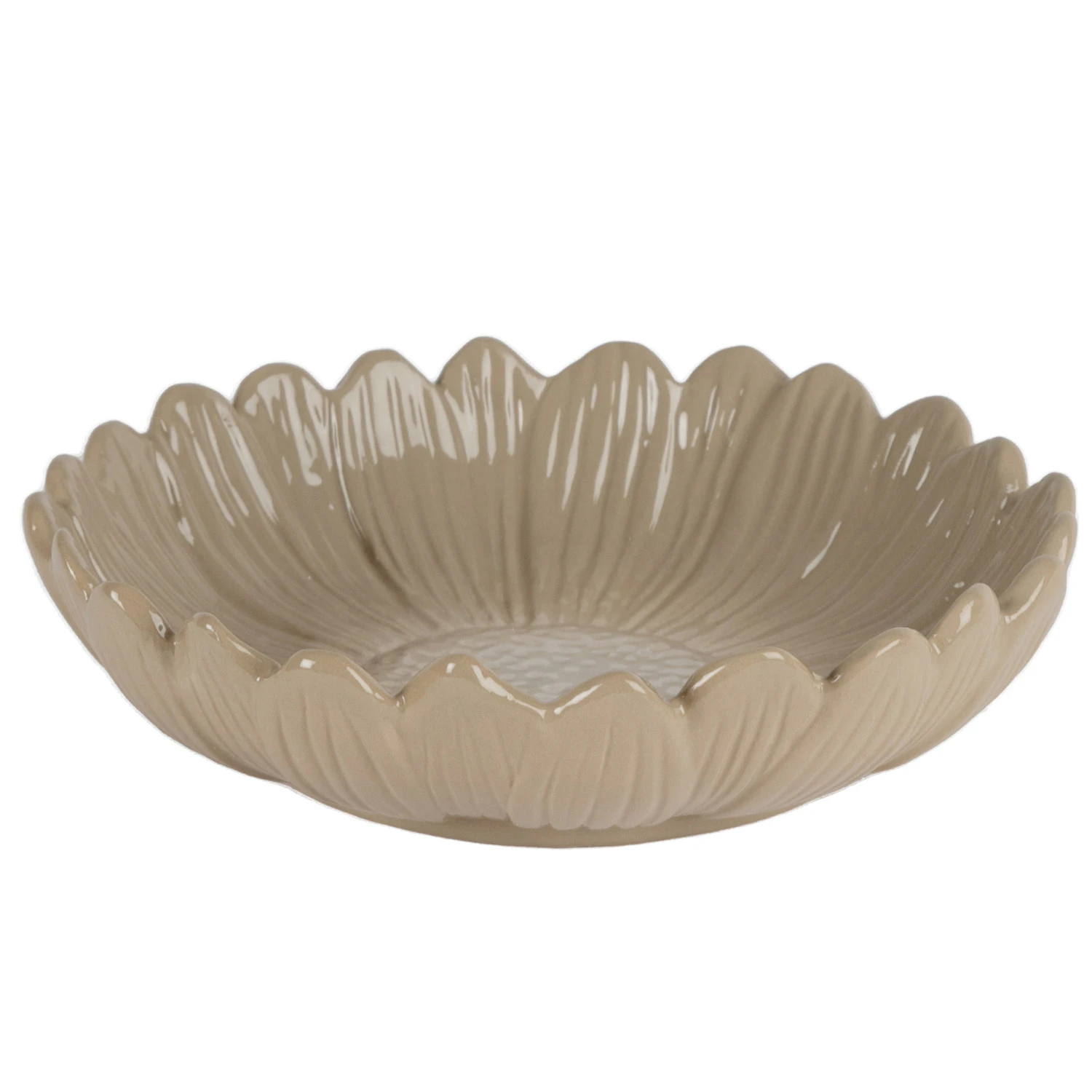 Sagaform Dagny Serveringssk&aring;l 20 Cm  -  Serveringssk&aring;ler Dolomitt Keramikk Beige - 5018390