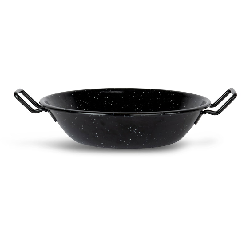 Doris Paellapanne Svart, 23,5 cm