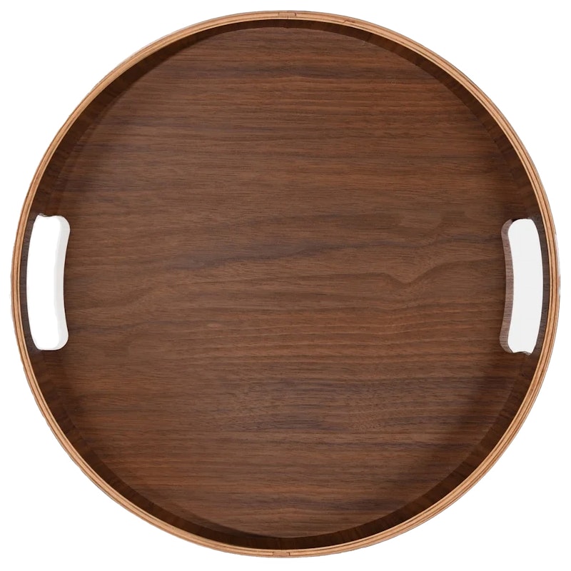 Hanna Serveringsbrett Ø35 cm, Mørkebrun
