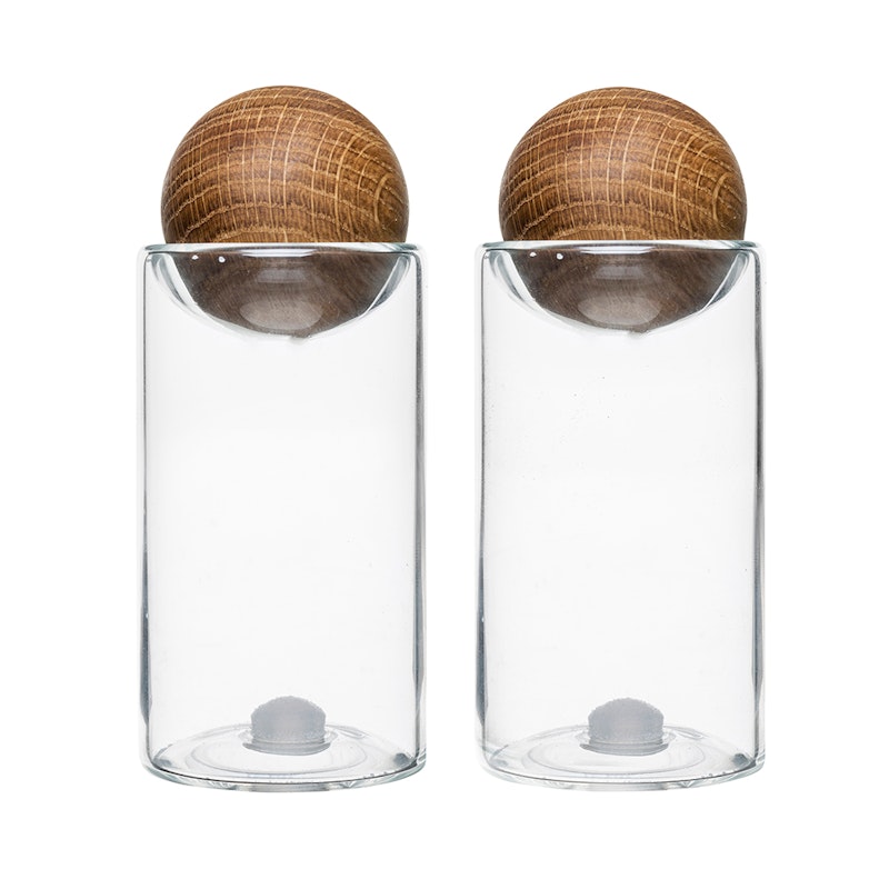 Oval Oak Salt og Pepper